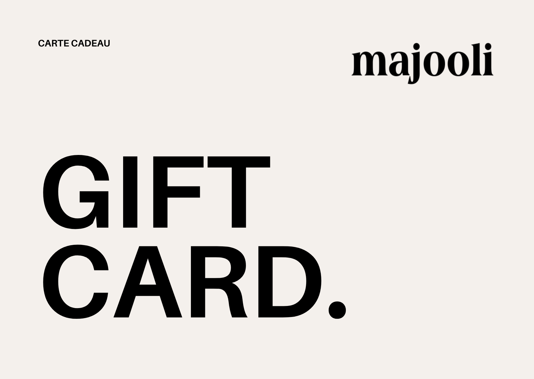 A gift card to make you shine brightly 