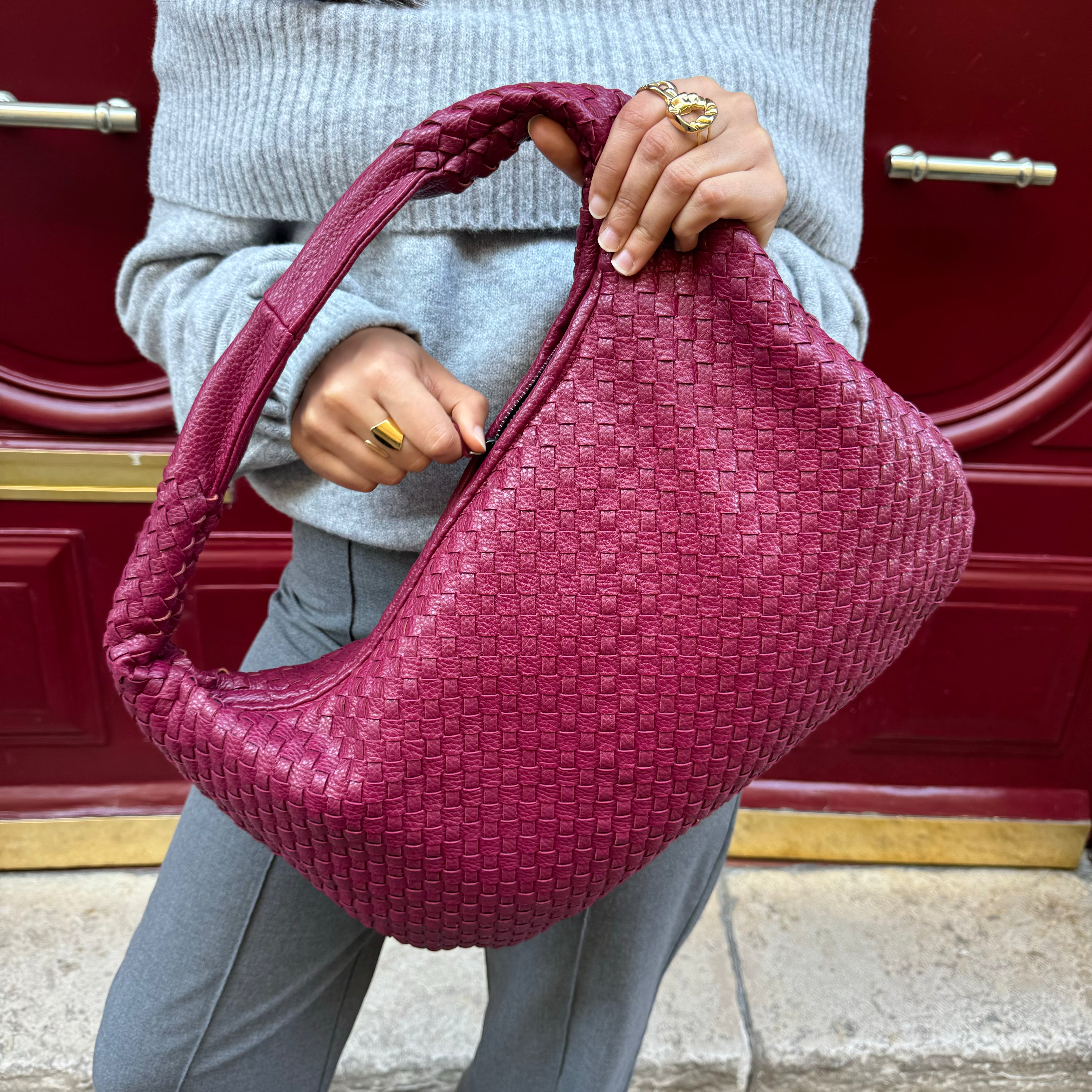 The Allure burgundy bag