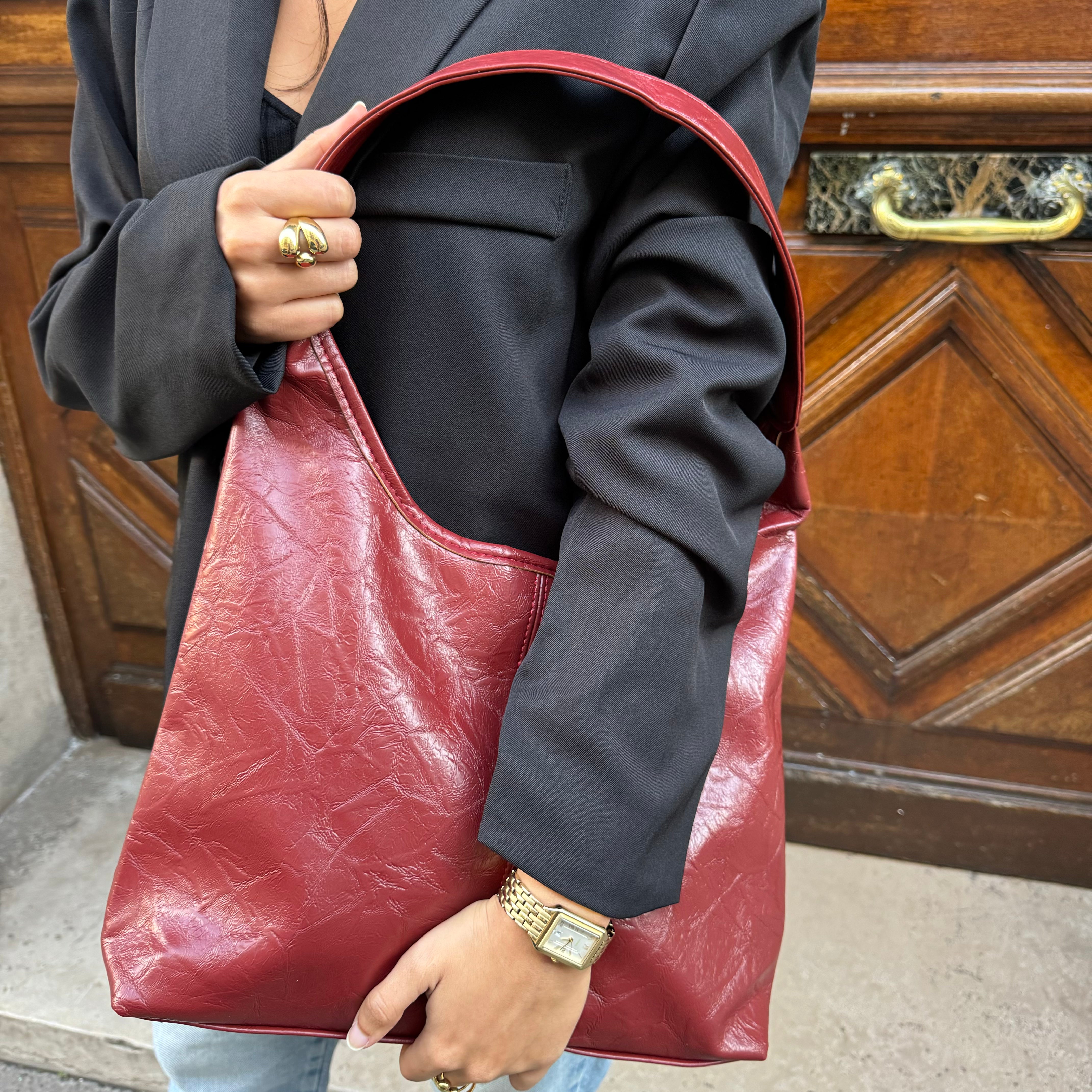 Le sac Halo bordeaux