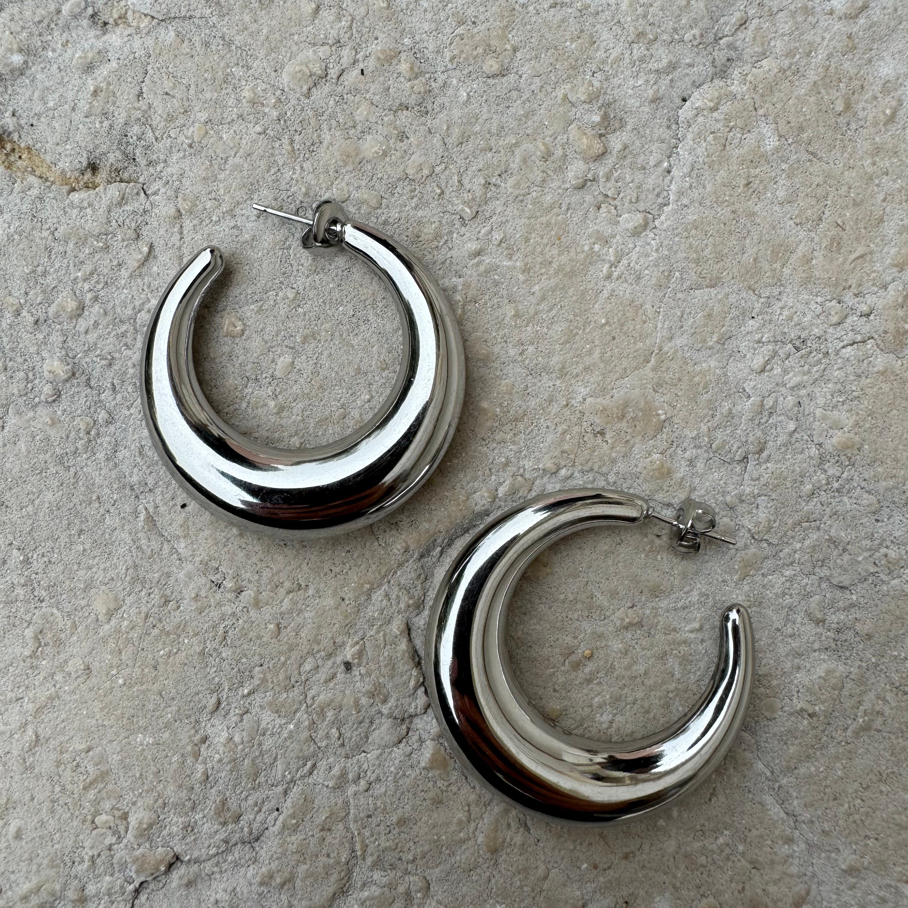 Amanda silver earrings