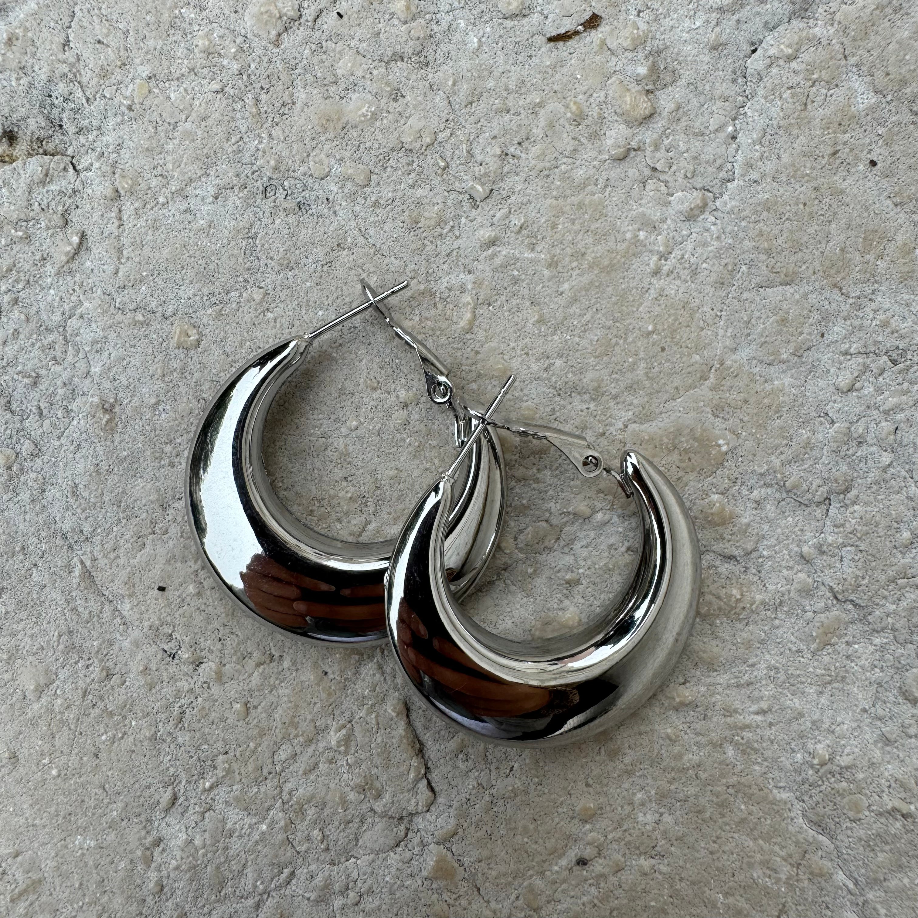 Gioia silver earrings